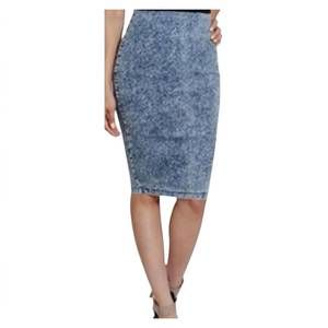 NEW SJ STYLE sleeveless dress in black & denim